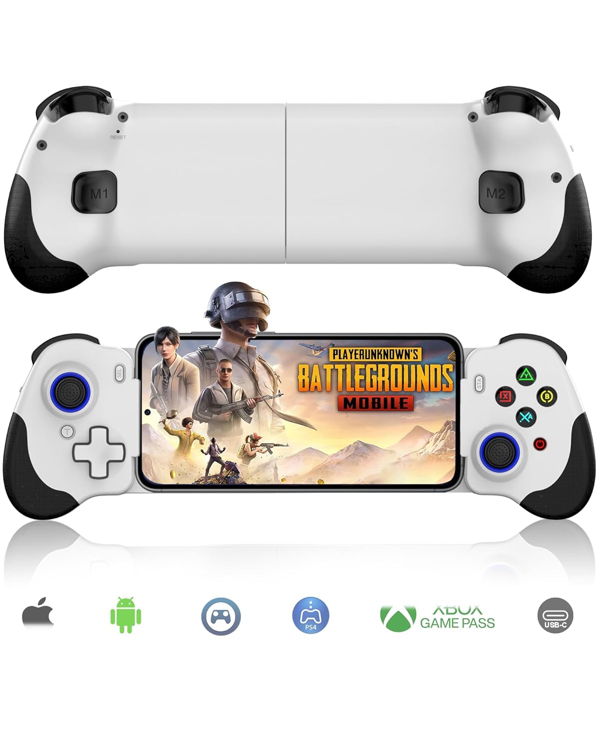 Gaming Accessories For Android - N01 Wired Telescopic Game Controller, USB-C