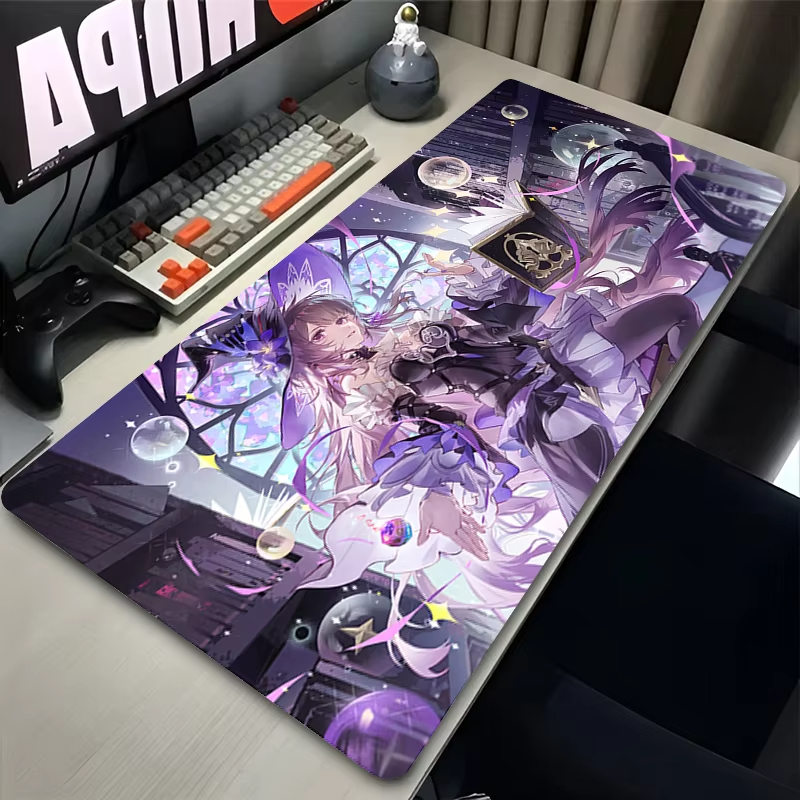 Gaming Accessories Girly - Mouse Pad Kawaii Magic Anime Girl