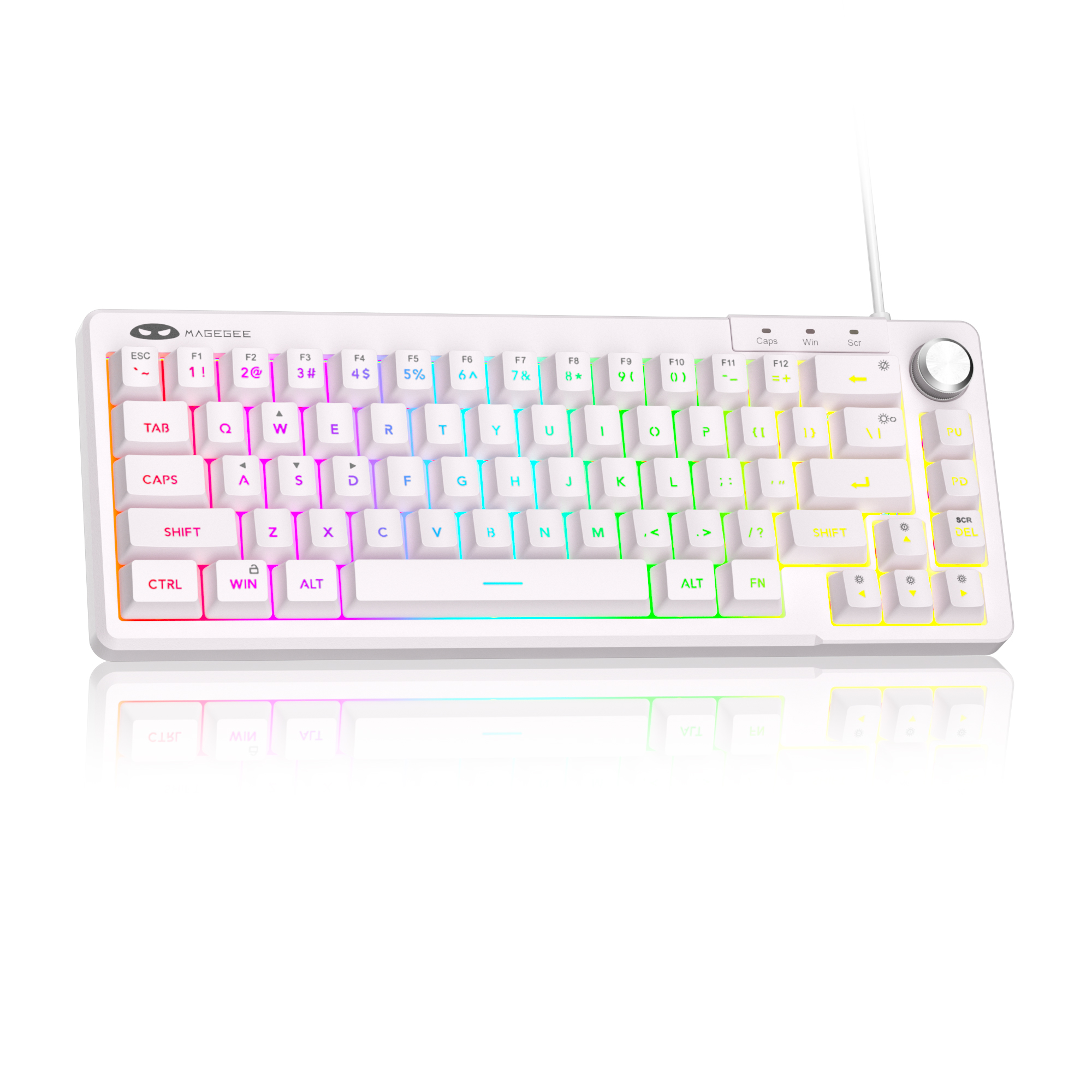 Gaming Accessories Girly - MageGee TS68 Mini 60% RGB Gaming