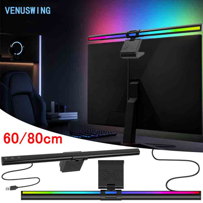 Monitor Light Bar - 60/80cm Monitor Light Bar RGB Computer