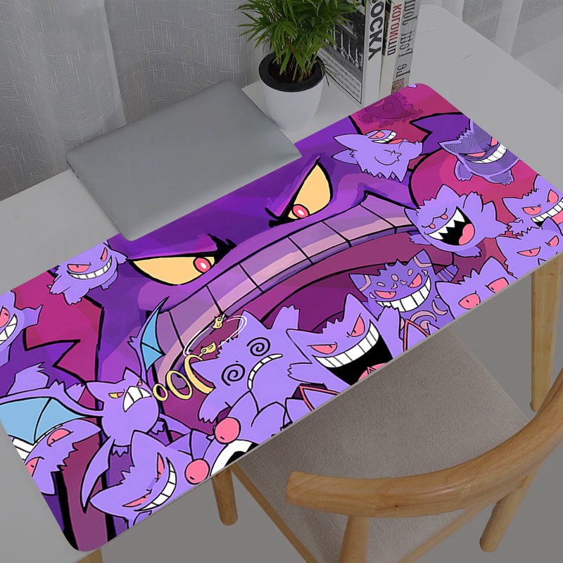 Gaming Accessories Girly - Kawaii Mouse Pad Gengar Pokemon Pikachu