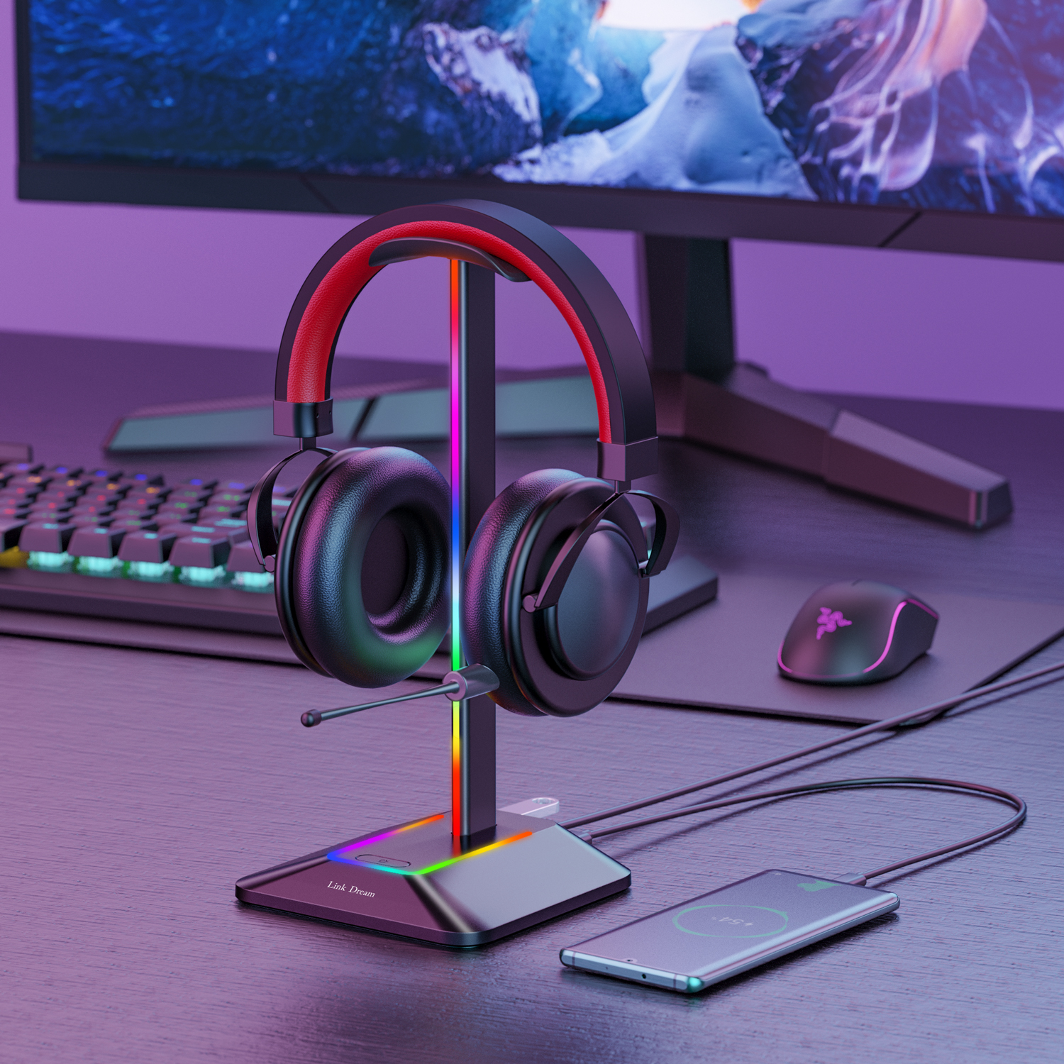 New Bee Z8 RGB Headphones Stan - Gaming Accessories Sale recensione e prezzo