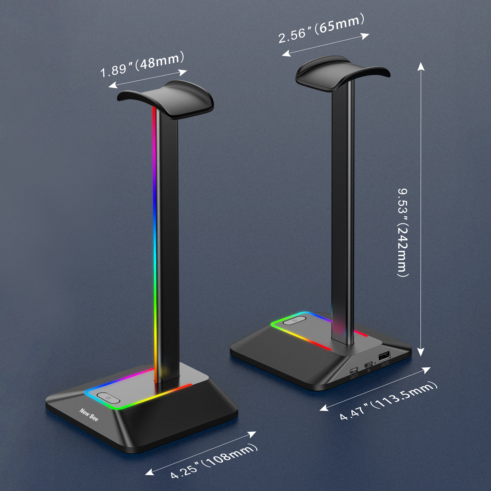 New Bee Z8 RGB Headphones Stan - Gaming Accessories Sale recensione e prezzo