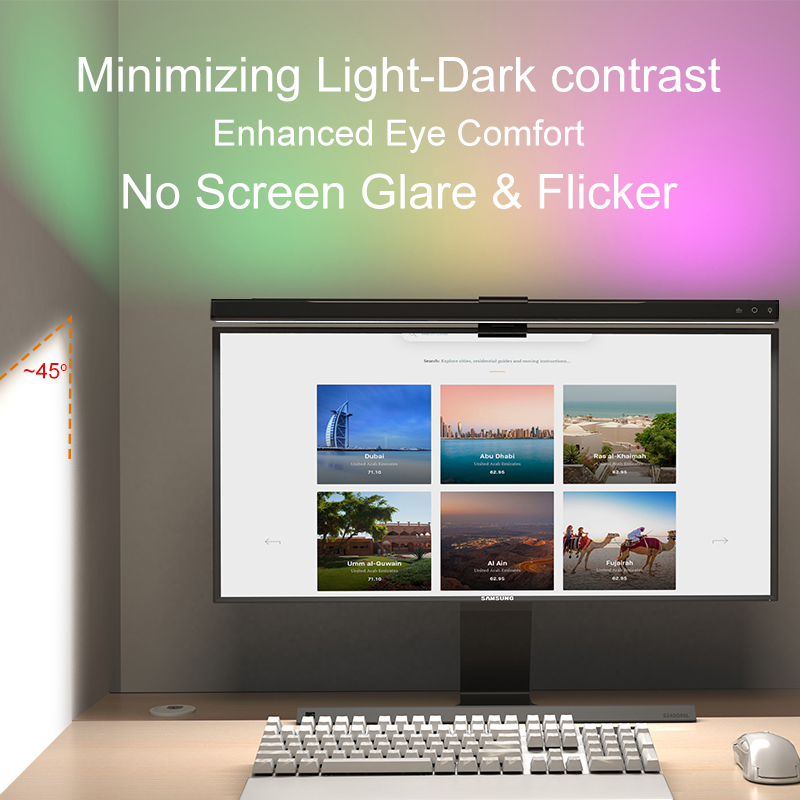 60/80cm RGB Light LED Monitor  - Monitor Light Bar recensione e prezzo
