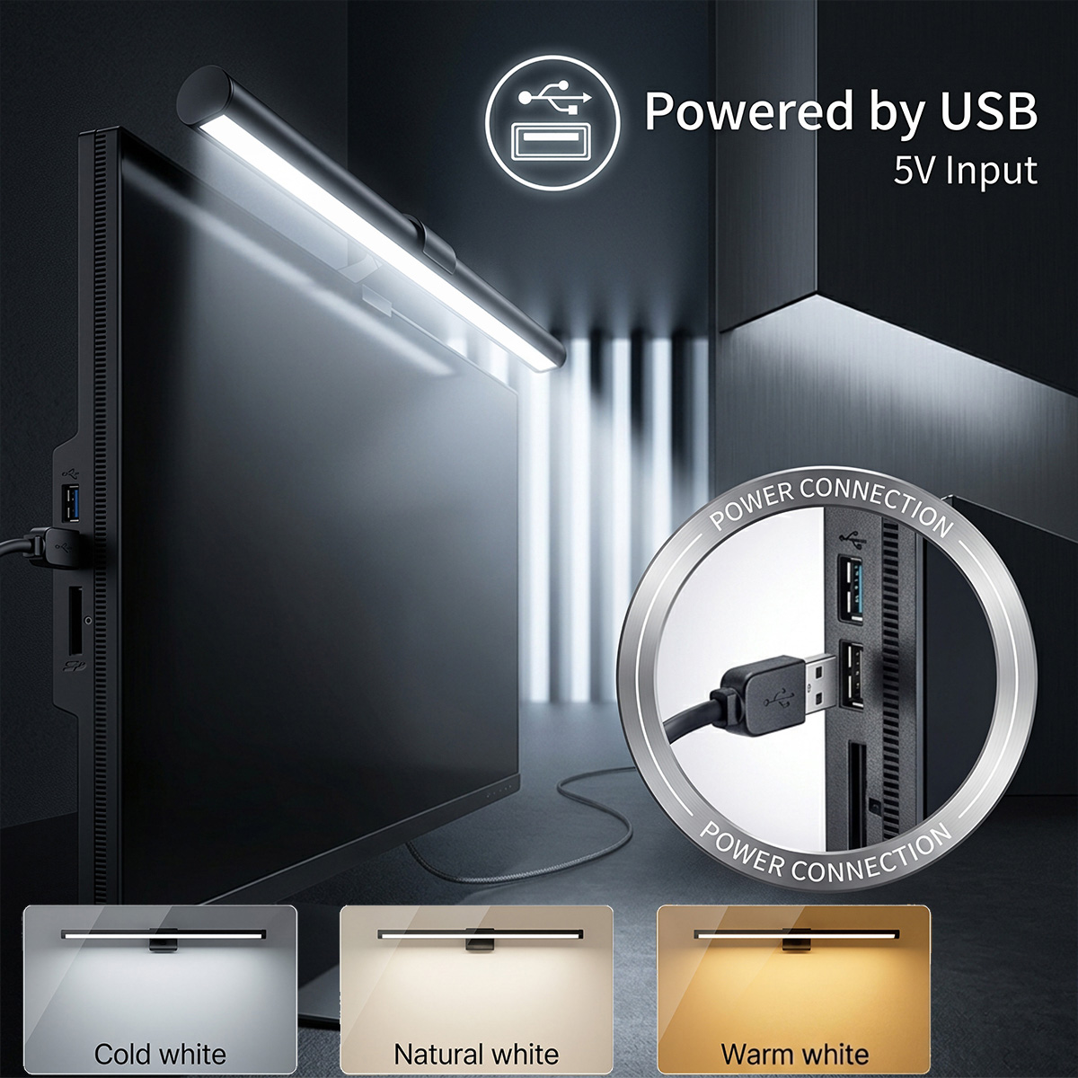 USB Powered LED Computer Scree - Monitor Light Bar recensione e prezzo