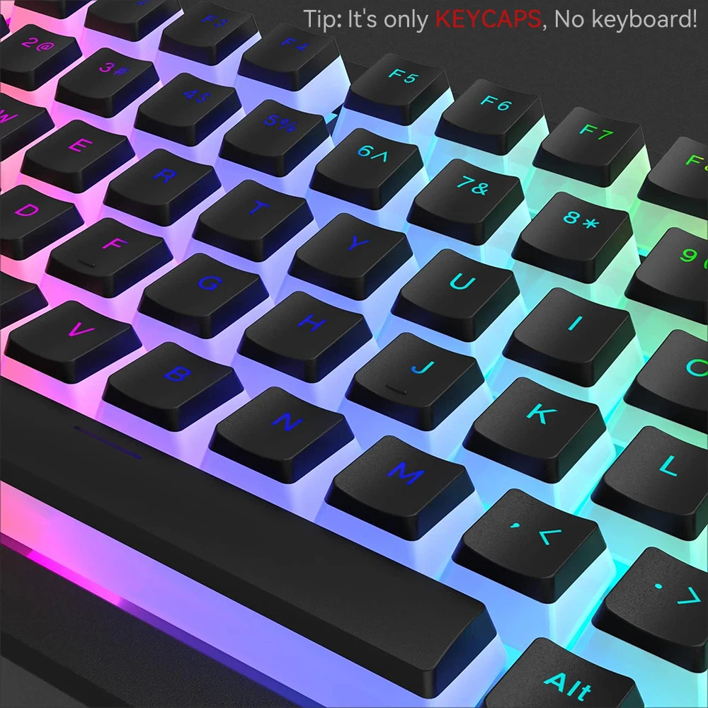 New Pudding PBT Keycaps 129 Ke - Gaming Accessories Girly recensione e prezzo