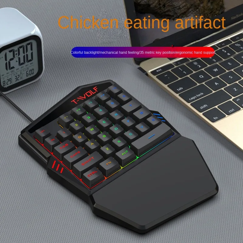 T-WOLF TF900 One Handed Keyboa - Gaming Accessories For Mobile recensione e prezzo