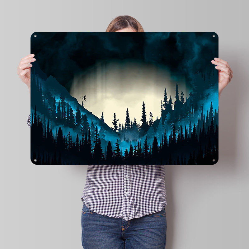 Ski Metal Poster Perfect Gift  - Gaming Accessories Gifts For Men recensione e prezzo