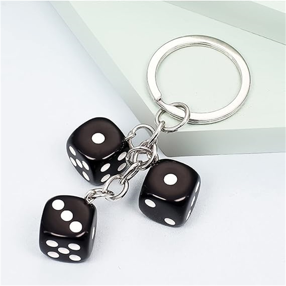 Cute 3D Dice Keychain Gaming R - Gaming Accessories Gifts For Men recensione e prezzo