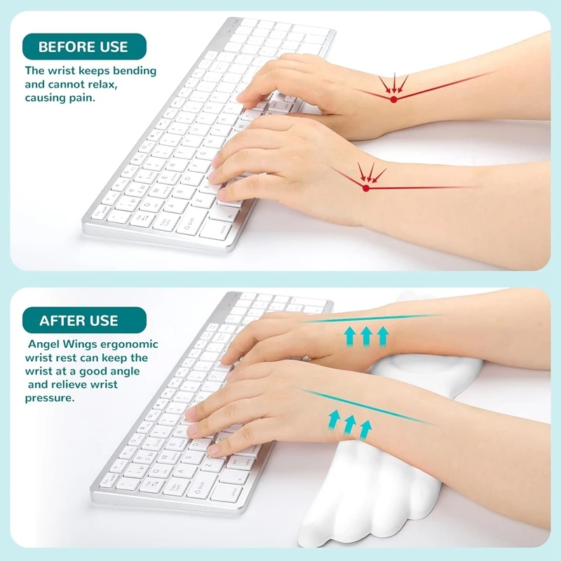 Keyboard Mouse Wrist Rest Ange - Gaming Accessories Girly recensione e prezzo