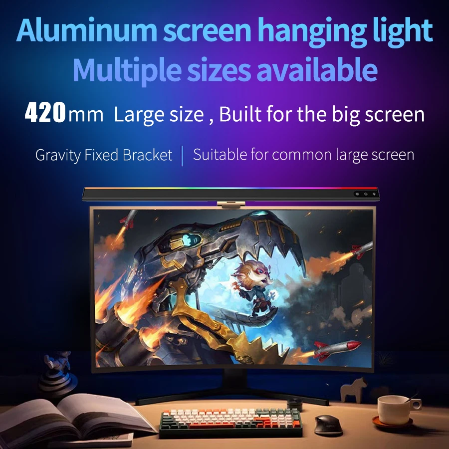 RGB Computer Monitor Light Int - Monitor Light Bar recensione e prezzo