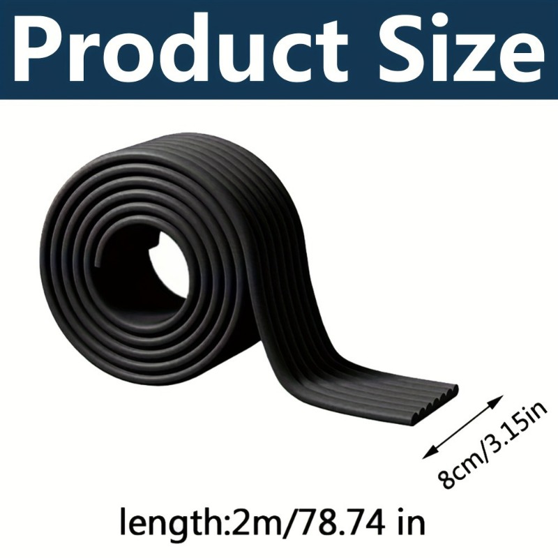 Black Thickened Anti-Collision - Desk Corner Mat recensione e prezzo
