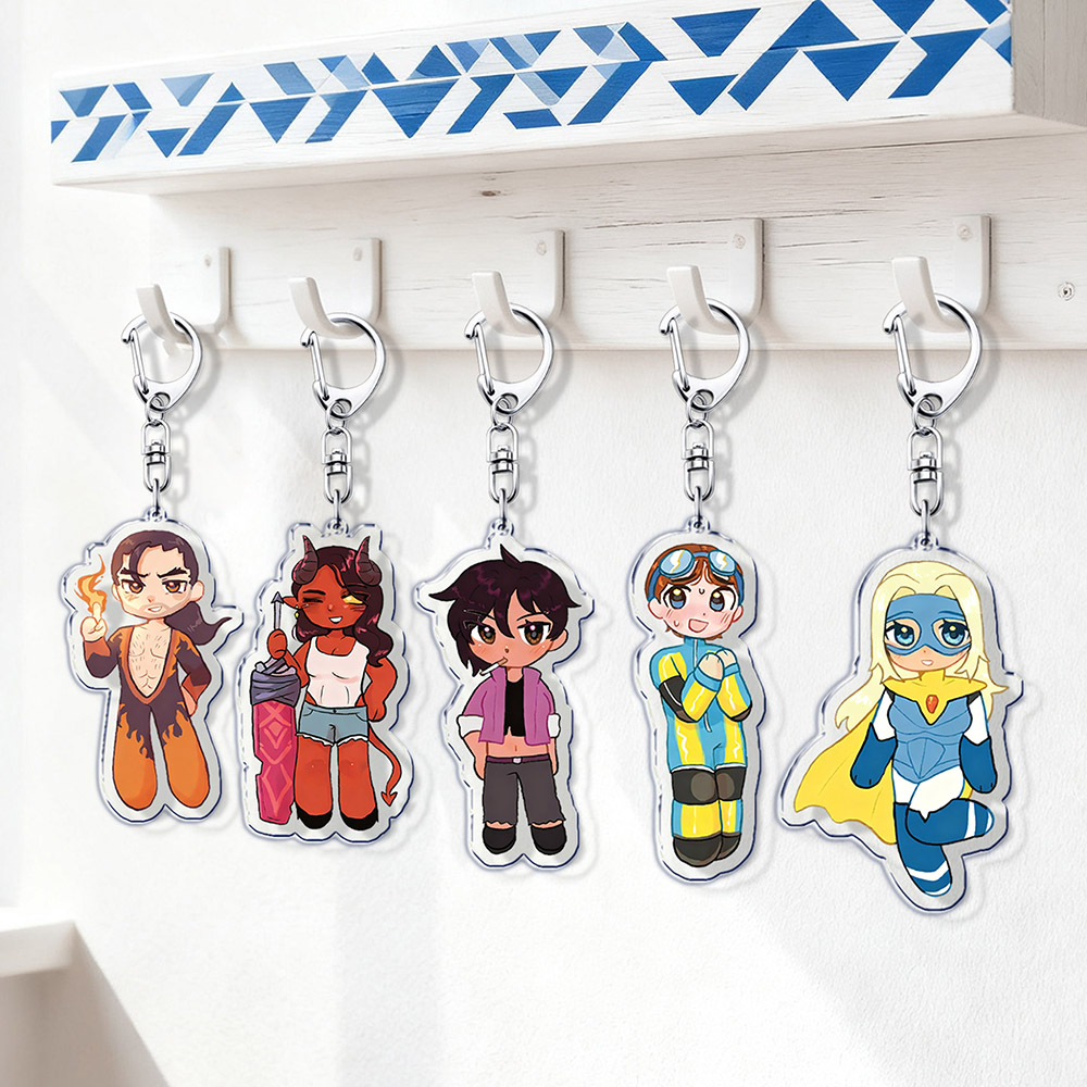 Cute Cartoon Chibi Keychain fo - Gaming Accessories Gifts For Men recensione e prezzo