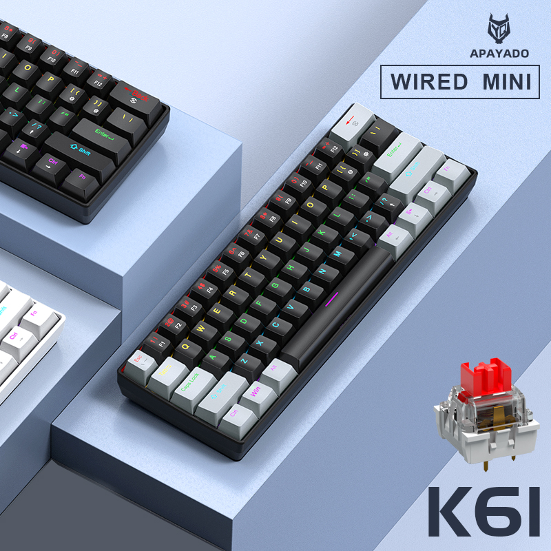 APAYADO K61 Mini Mechanical Ke - Gaming Accessories Girly recensione e prezzo