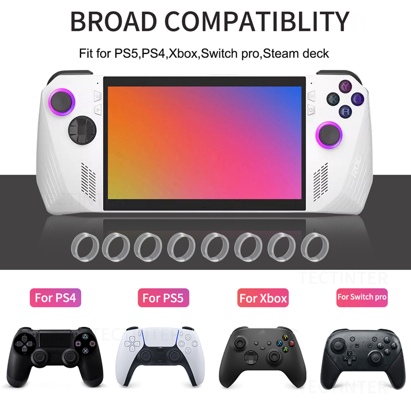 Replacement 8pcs Silicone Rubb - Gaming Accessories Ps4 recensione e prezzo