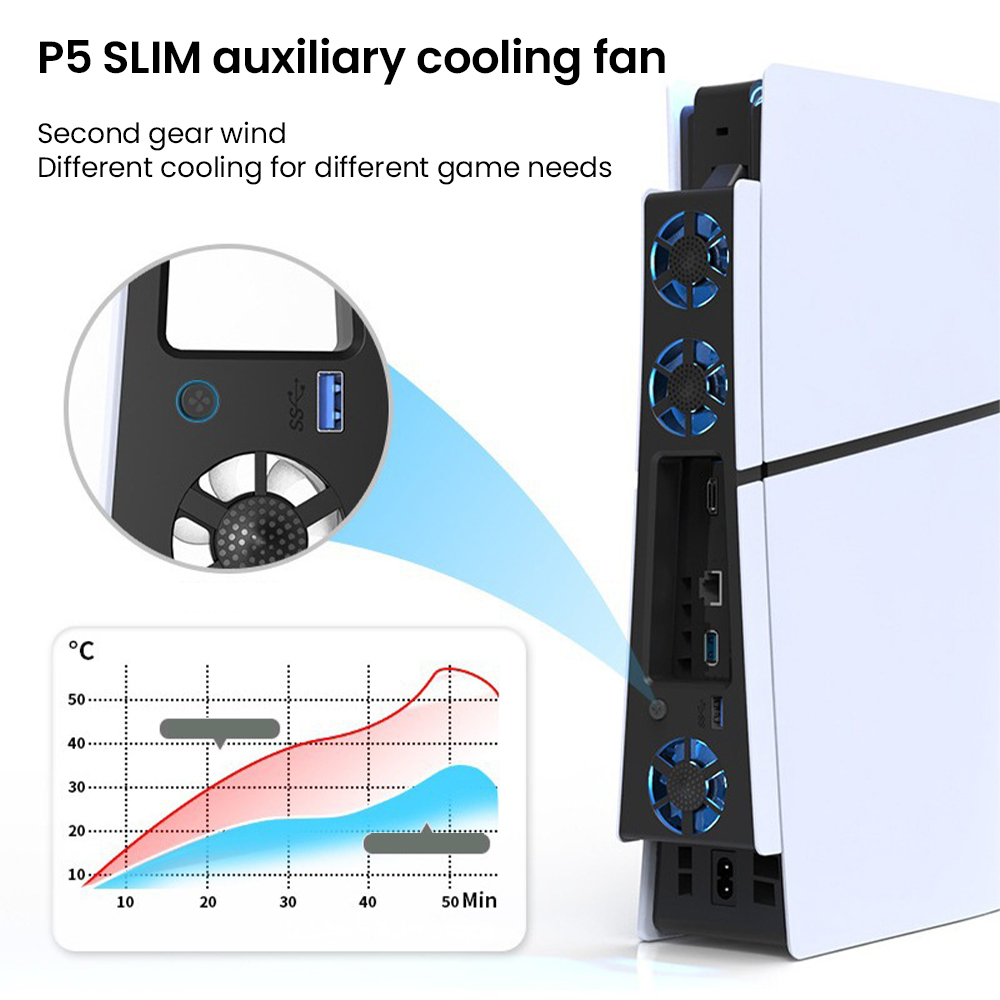 Gaming Cooler Fan Efficient Co - Gaming Accessories Led recensione e prezzo