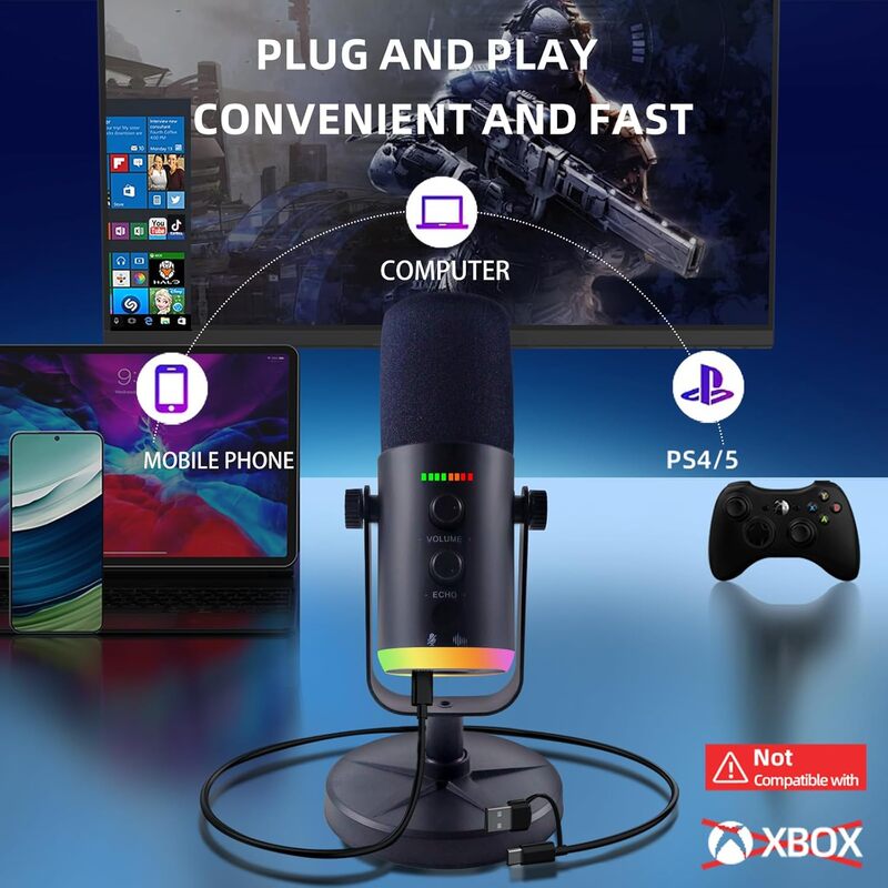 USB/XLR Dual-Mode Dynamic Gami - Gaming Accessories For Mobile recensione e prezzo