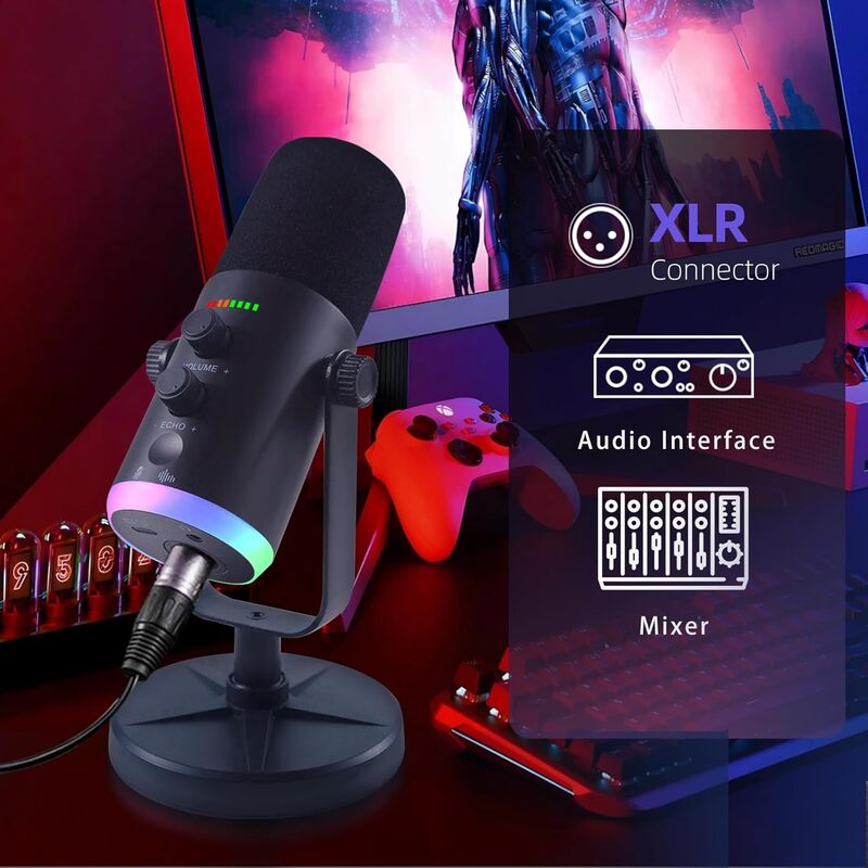 USB/XLR Dual-Mode Dynamic Gami - Gaming Accessories For Mobile recensione e prezzo