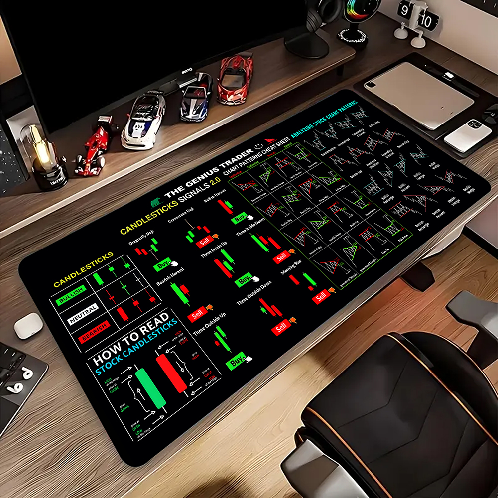 Stock Market Chartextra Large  - Gaming Accessories Market recensione e prezzo