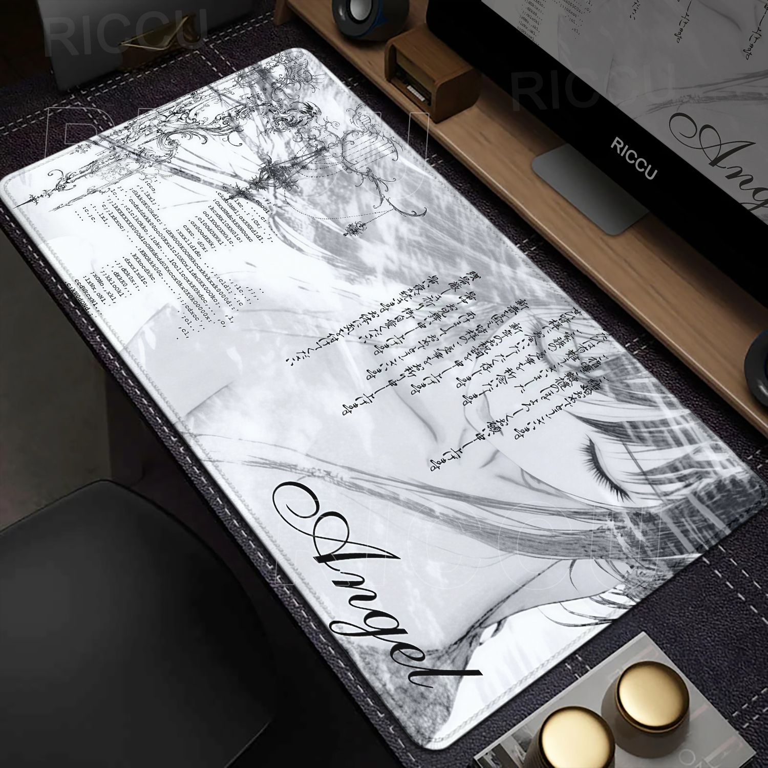 Anime Aesthetics Mousepad Blac - Gaming Accessories Girly recensione e prezzo