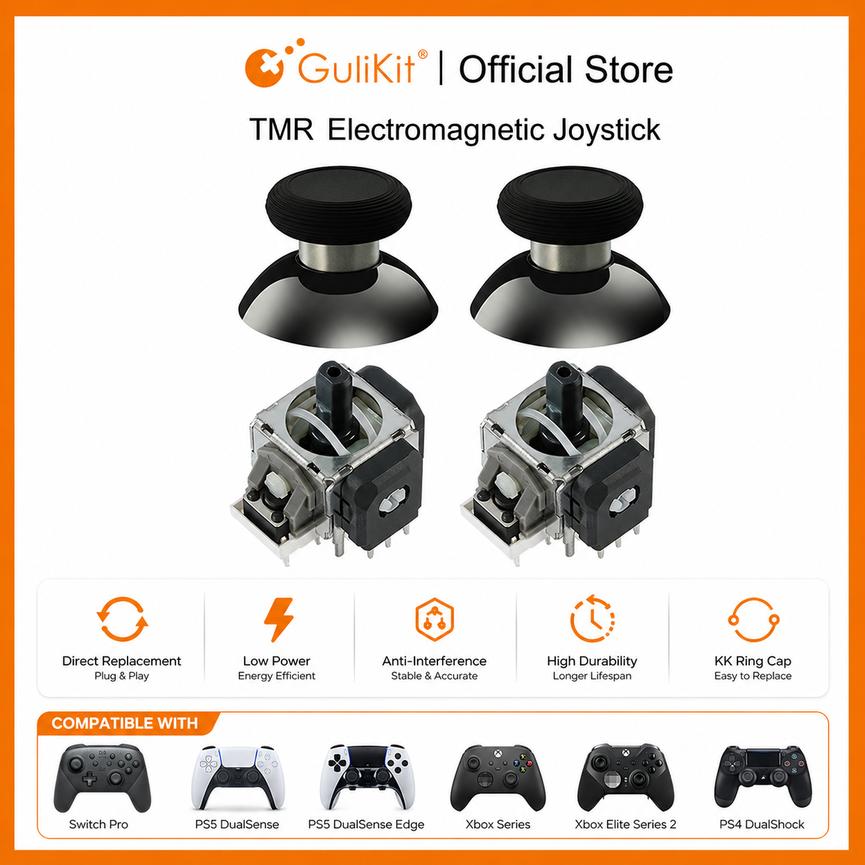 GuliKit TMR Joystick with Stic - Gaming Accessories Ps4 recensione e prezzo