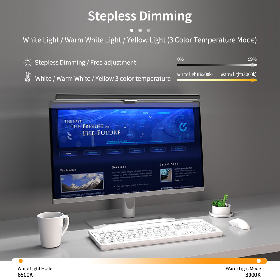 50cm Screen Light Desk Lamp Co - Monitor Light Bar recensione e prezzo