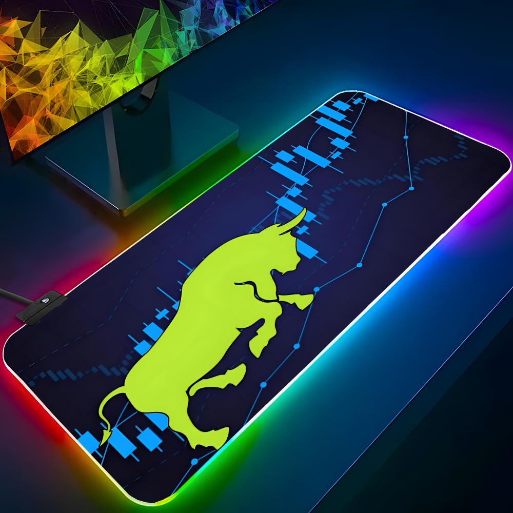 Market Bull Mouse Pad RGB Back - Gaming Accessories Market recensione e prezzo