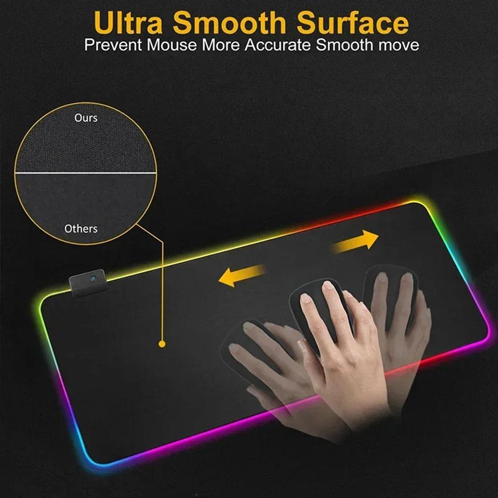 Market Bull Mouse Pad RGB Back - Gaming Accessories Market recensione e prezzo