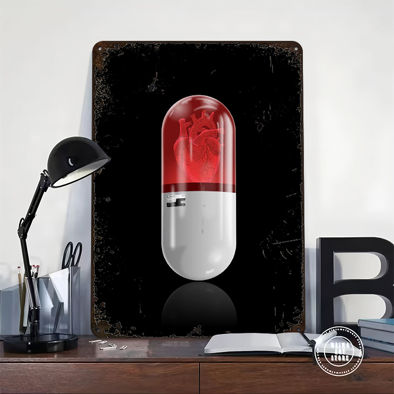 L Pill Poster Retro 3D Printed - Gaming Accessories Gifts For Men recensione e prezzo