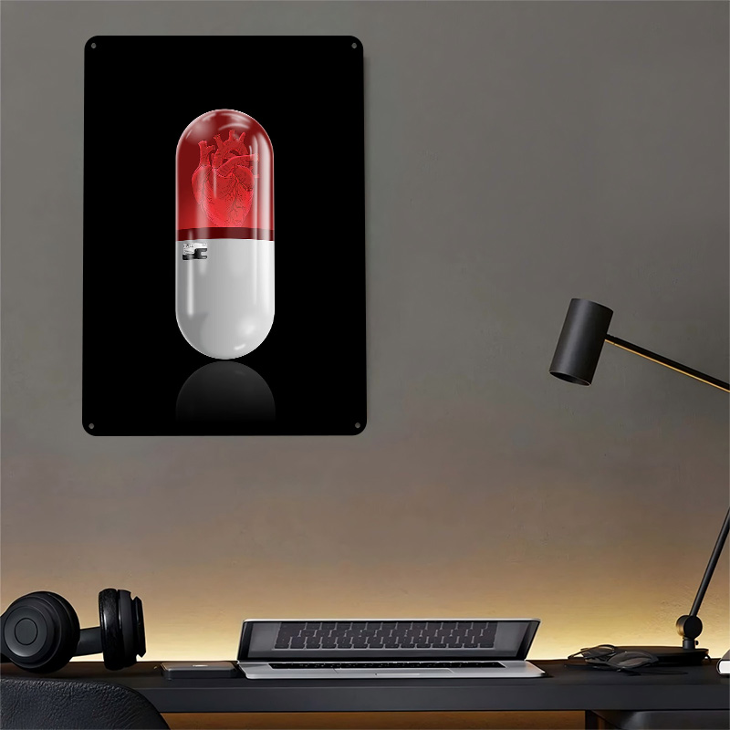L Pill Poster Retro 3D Printed - Gaming Accessories Gifts For Men recensione e prezzo