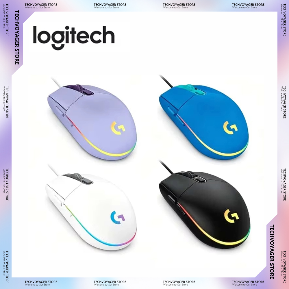 Logitech G102 Lightsync Wired  - Gaming Accessories Gifts For Men recensione e prezzo
