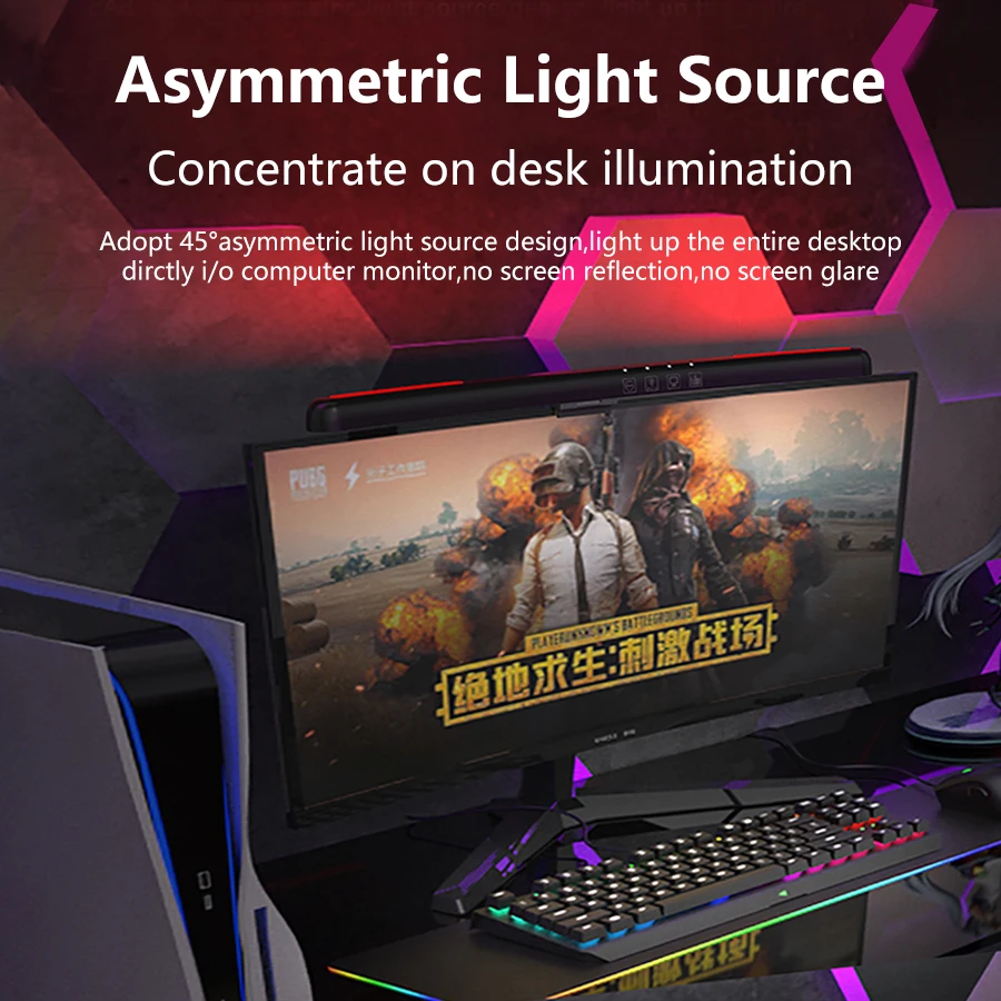 USB Stepless Dimming Screen Ha - Gaming Accessories Led recensione e prezzo