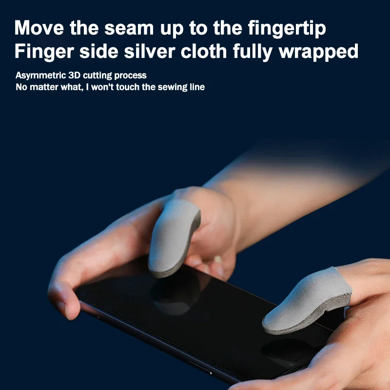 1 Pair NEW Touch Screen Finger - Gaming Accessories For Mobile recensione e prezzo