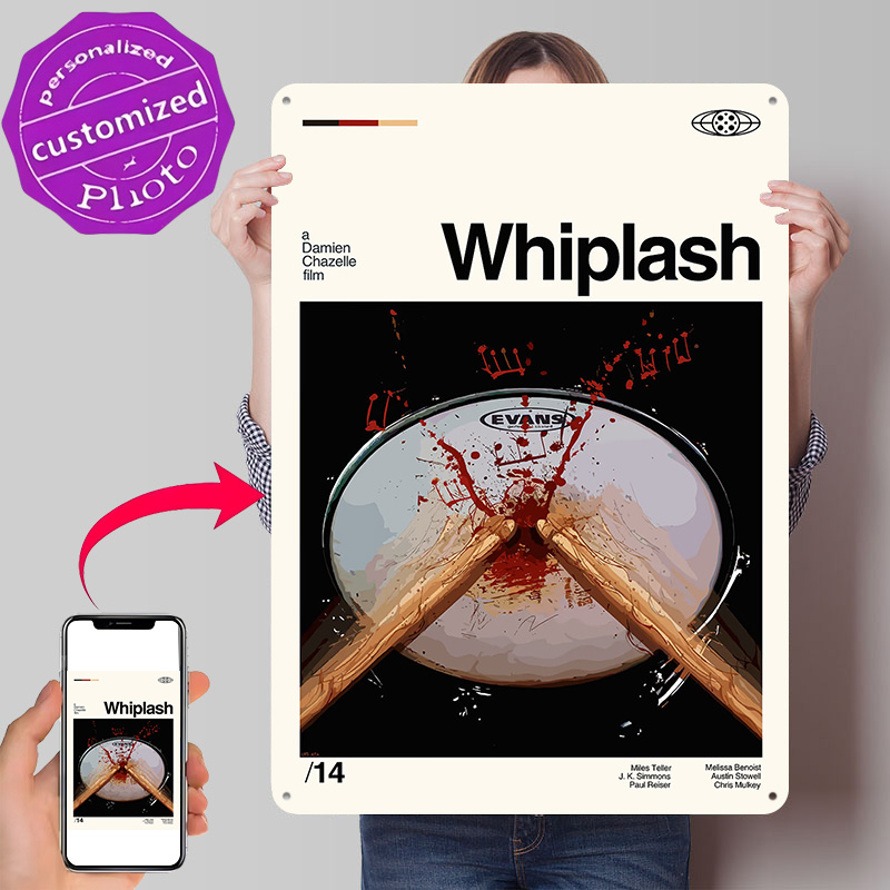 Whiplash Poster Retro 3D Print - Gaming Accessories Gifts For Men recensione e prezzo