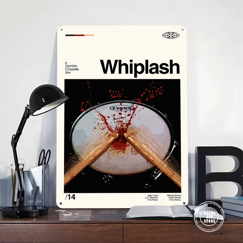 Whiplash Poster Retro 3D Print - Gaming Accessories Gifts For Men recensione e prezzo