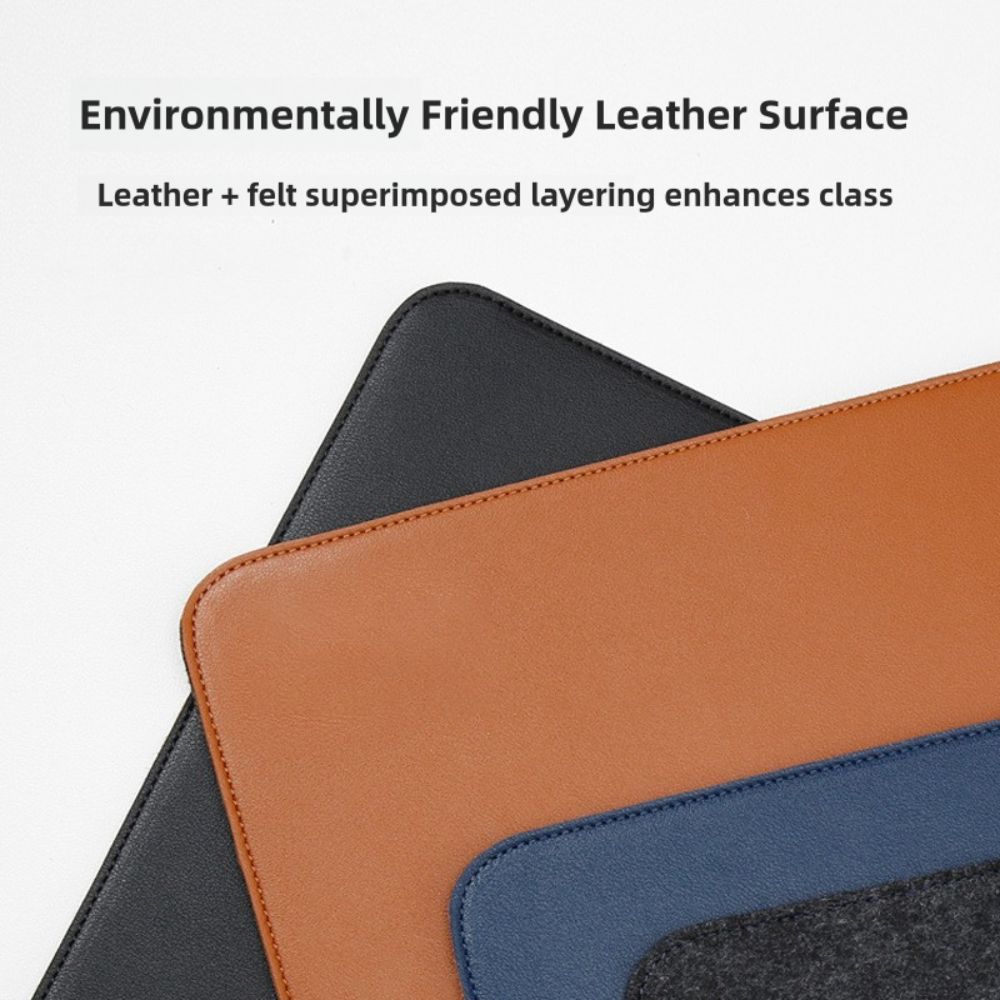 Felt Leather Mouse Pad Waterpr - Desk Corner Mat recensione e prezzo