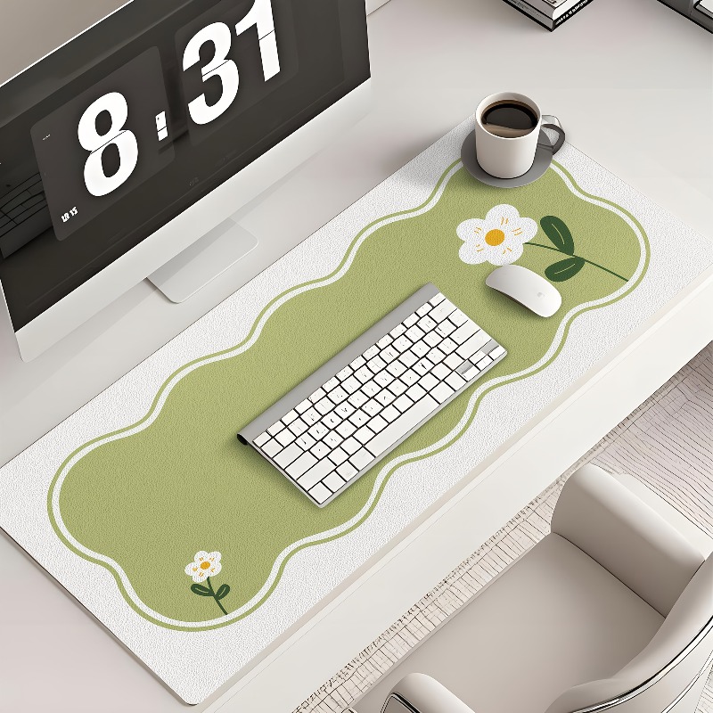 JLT Large Faux Leather Desk Pa - Desk Corner Mat recensione e prezzo