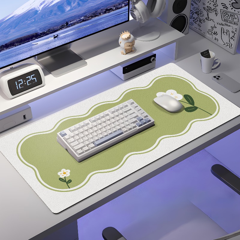 JLT Large Faux Leather Desk Pa - Desk Corner Mat recensione e prezzo