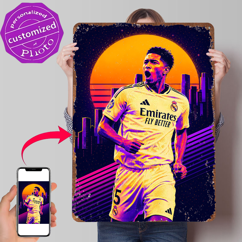 Jude Bellingham Retro Poster V - Vintage Gaming Accessories recensione e prezzo
