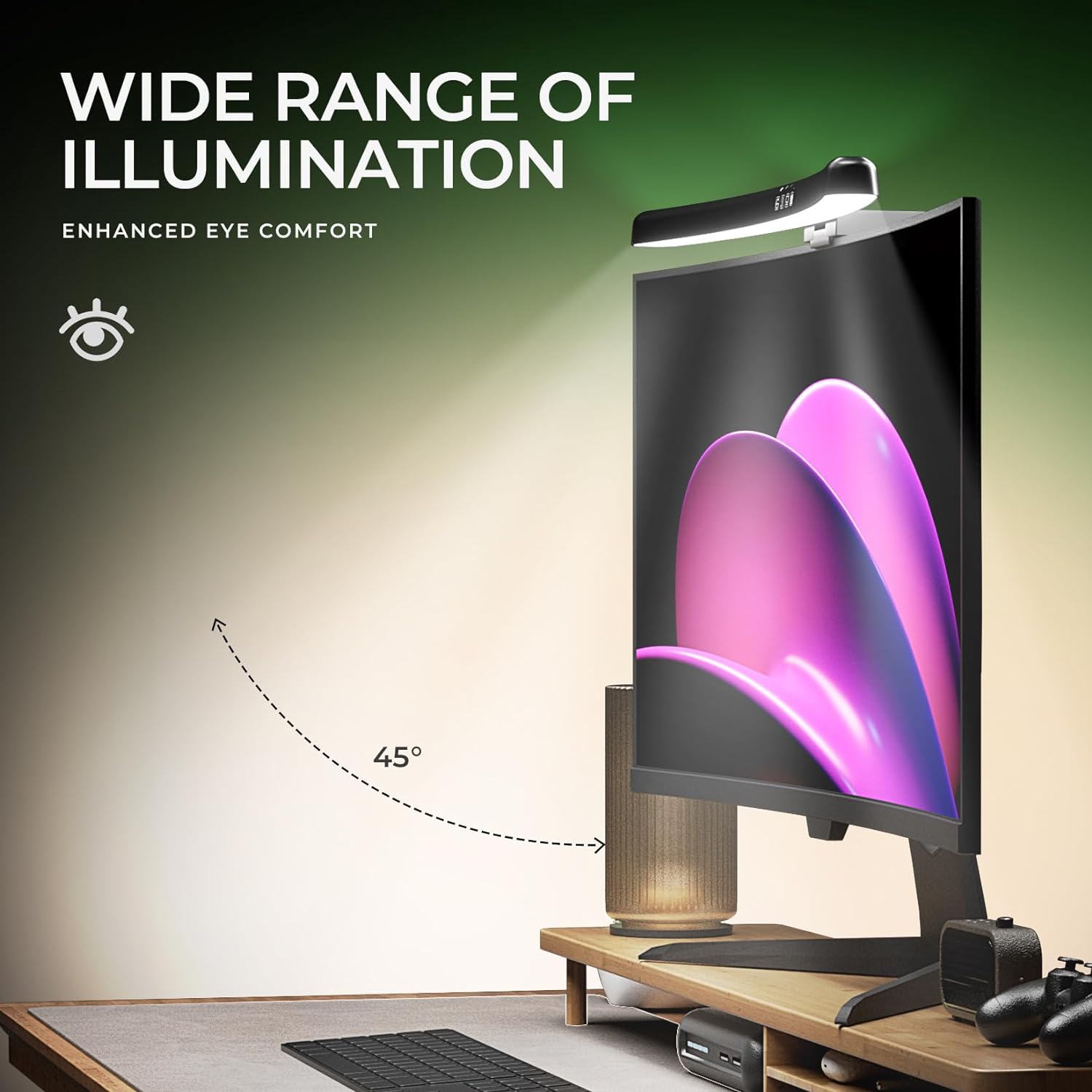 Curved Monitor Light Bar 3 Col - Monitor Light Bar recensione e prezzo