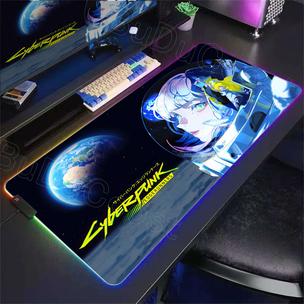 HD Anime Girl Mouse Pad RGB De - Desk Corner Mat recensione e prezzo