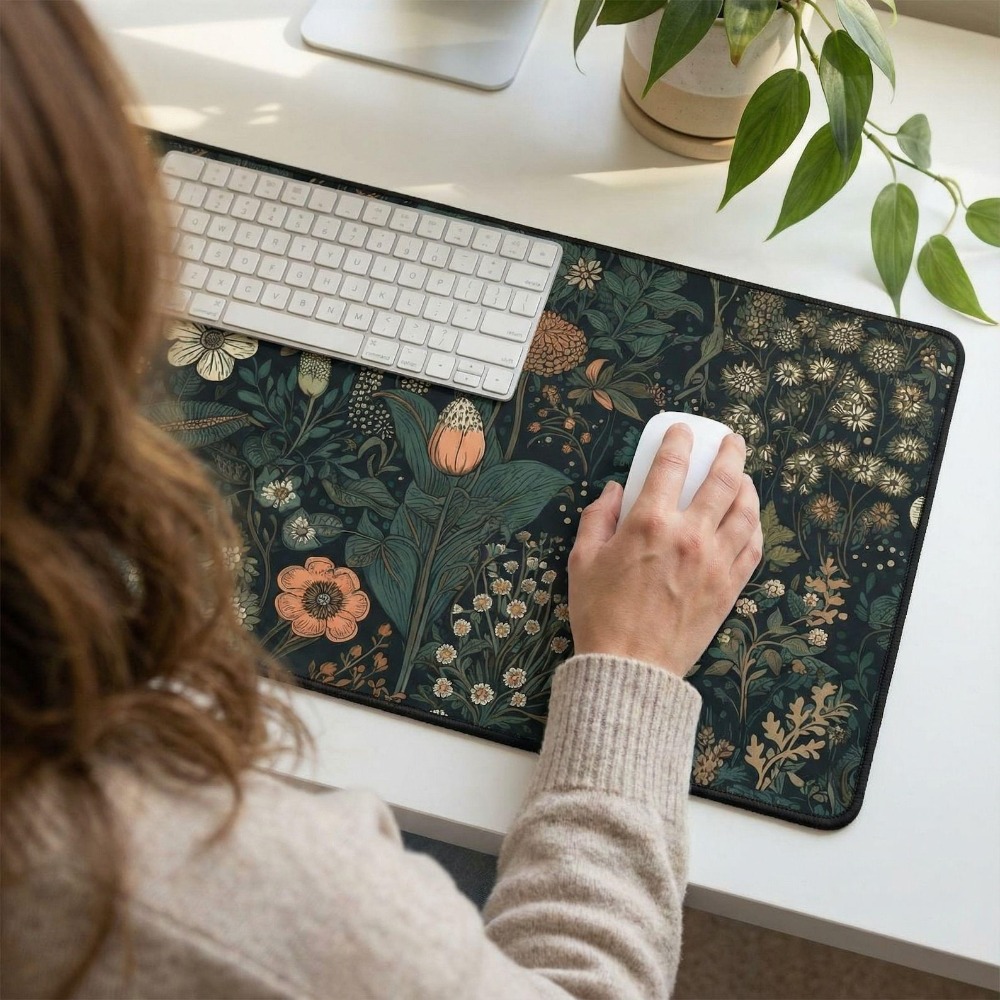 Dark Cottagecore Mat, Floral D - Vintage Gaming Accessories recensione e prezzo