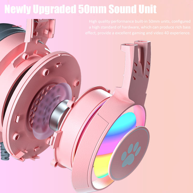 Cute Cat Ear Gaming Headphones - Gaming Accessories Girly recensione e prezzo