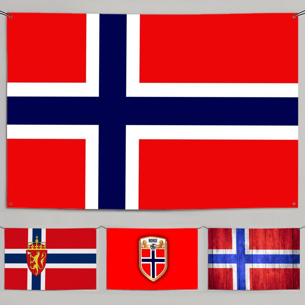 1PC Famous Norway Flags Retro  - Vintage Gaming Accessories recensione e prezzo