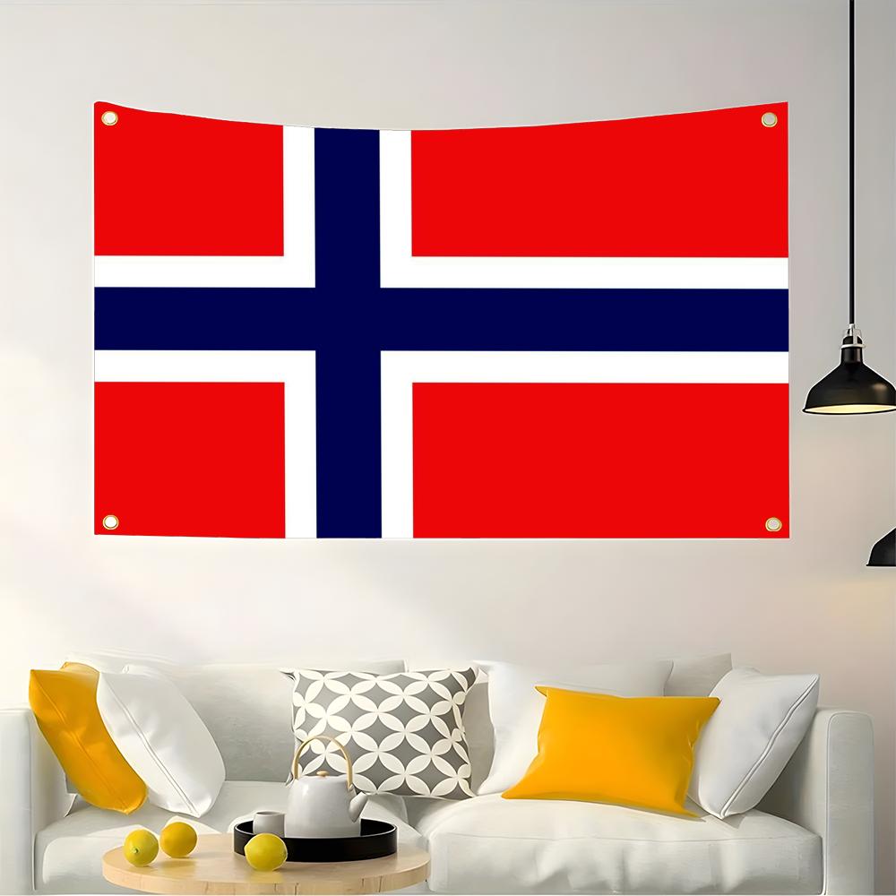 1PC Famous Norway Flags Retro  - Vintage Gaming Accessories recensione e prezzo