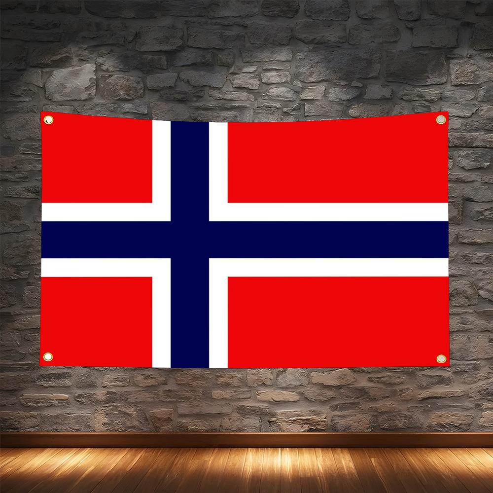 1PC Famous Norway Flags Retro  - Vintage Gaming Accessories recensione e prezzo