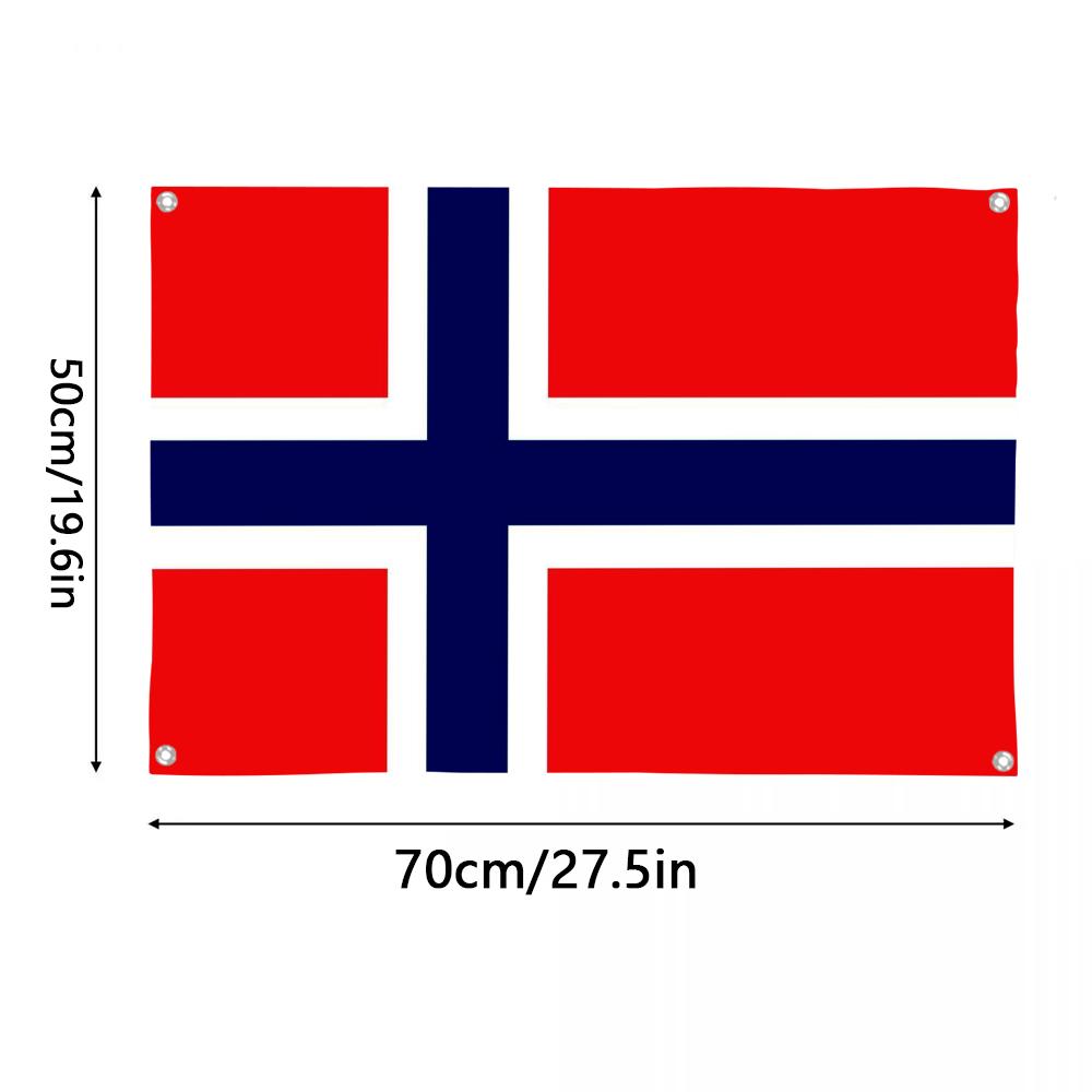 1PC Famous Norway Flags Retro  - Vintage Gaming Accessories recensione e prezzo