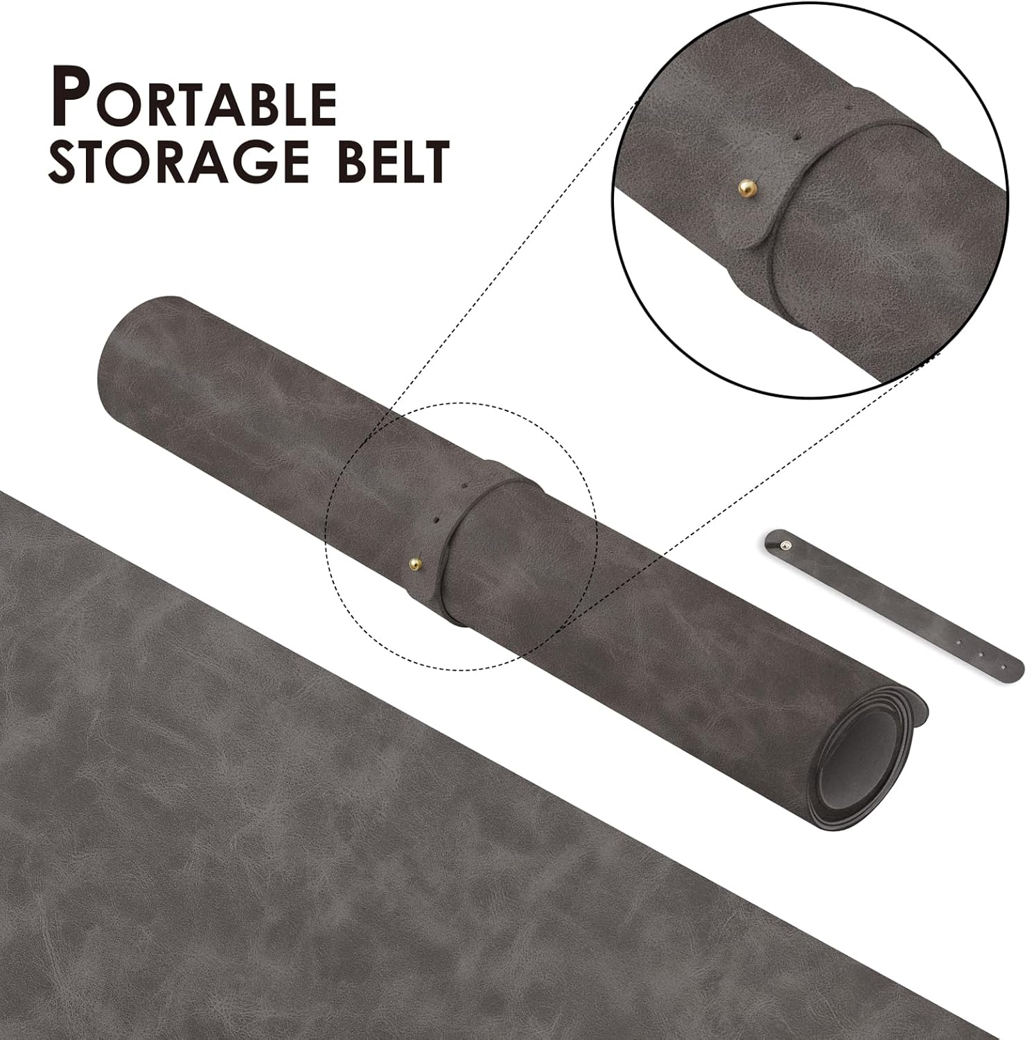 YSAGI Leather Desk Mat - Non-S - Desk Corner Mat recensione e prezzo