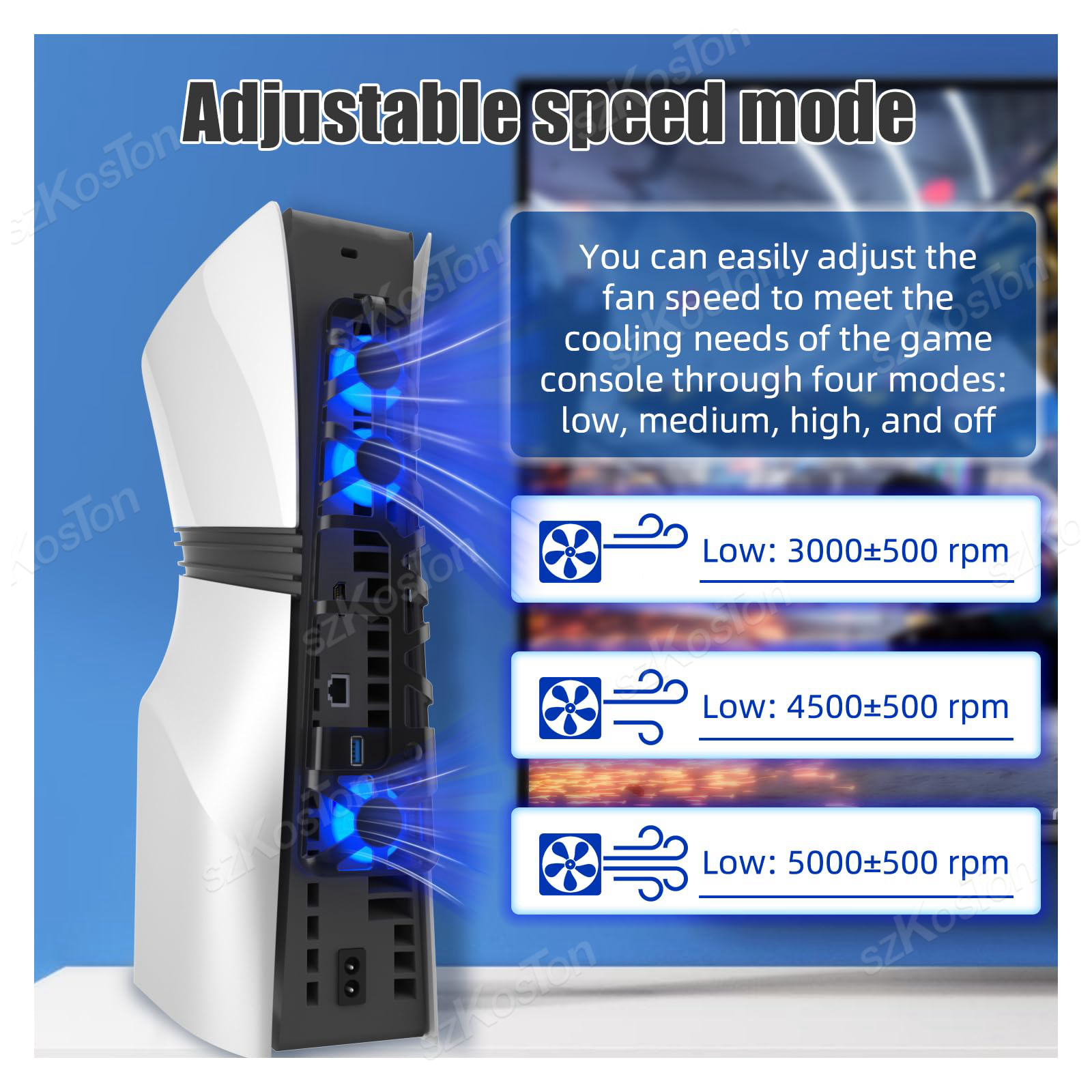 3 High-speed Cooling Fan For P - Gaming Accessories Led recensione e prezzo
