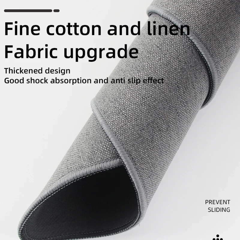 Cotton and Linen Rubber XXL Mo - Desk Corner Mat recensione e prezzo